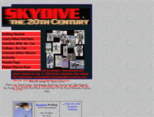 Tablet Screenshot of 60sjumper.skydiveworld.com